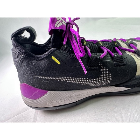 Nike Kobe AD 2018 Lakers Away Black Vivid Purple Mens Size 10.5 AV3555-002 Mamba - Picture 15 of 16